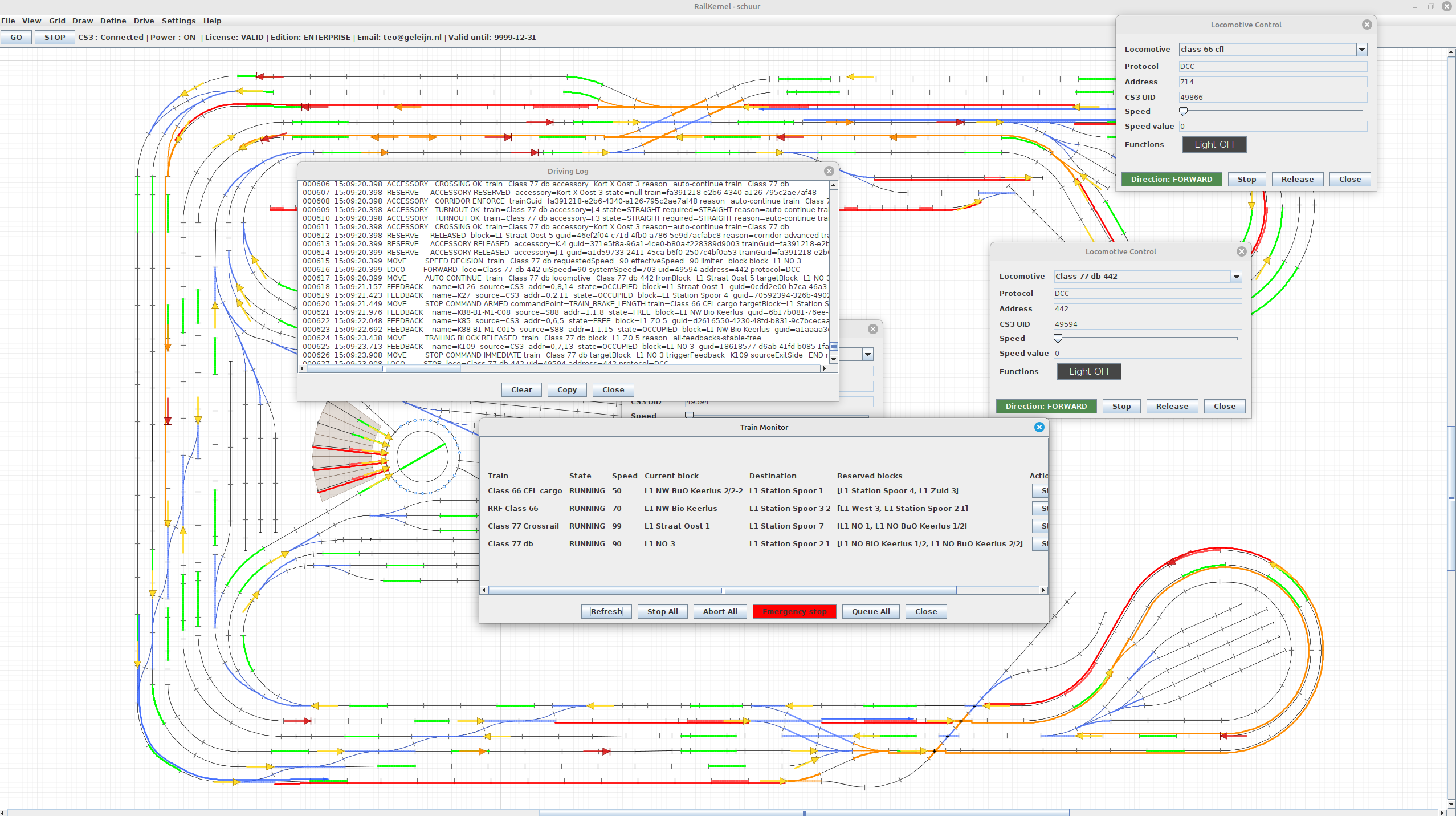 RailKernel Automatic Driving